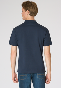 Polo shirt da uomo in cotone con logo Double Horsemen colorato