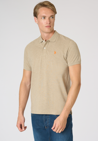 Polo shirt a maniche corte in cotone mélange Premium Quality