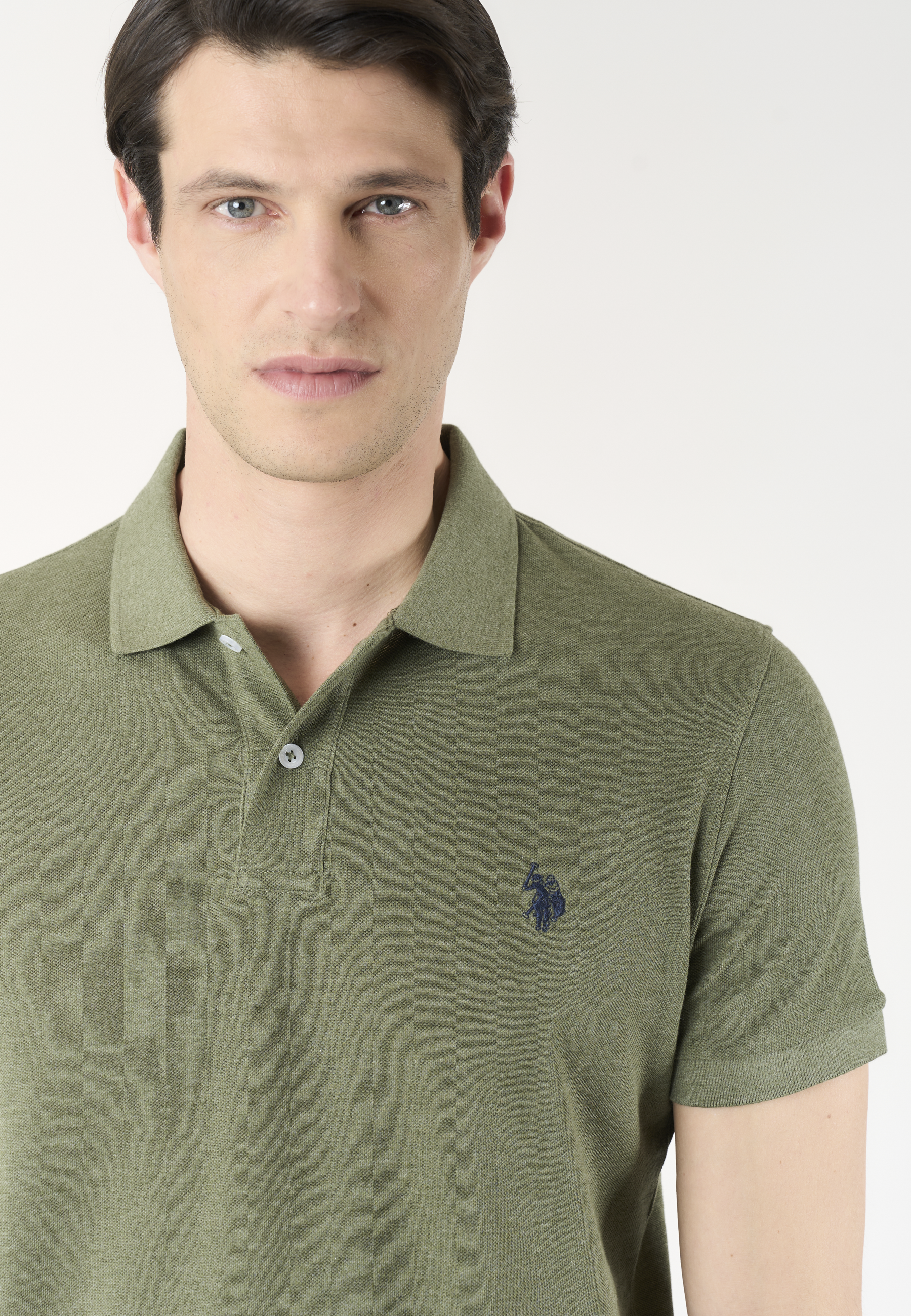 Polo shirt a maniche corte in cotone mélange Premium Quality