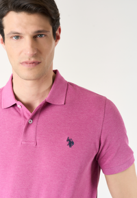 Polo shirt a maniche corte in cotone mélange Premium Quality