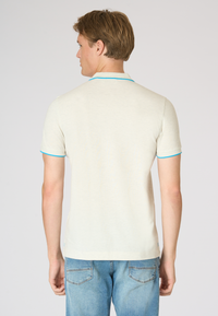 Polo shirt a maniche corte con dettagli a contrasto Premium Quality