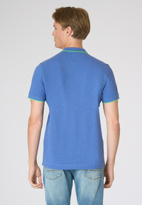 Polo shirt a maniche corte con dettagli a contrasto Premium Quality