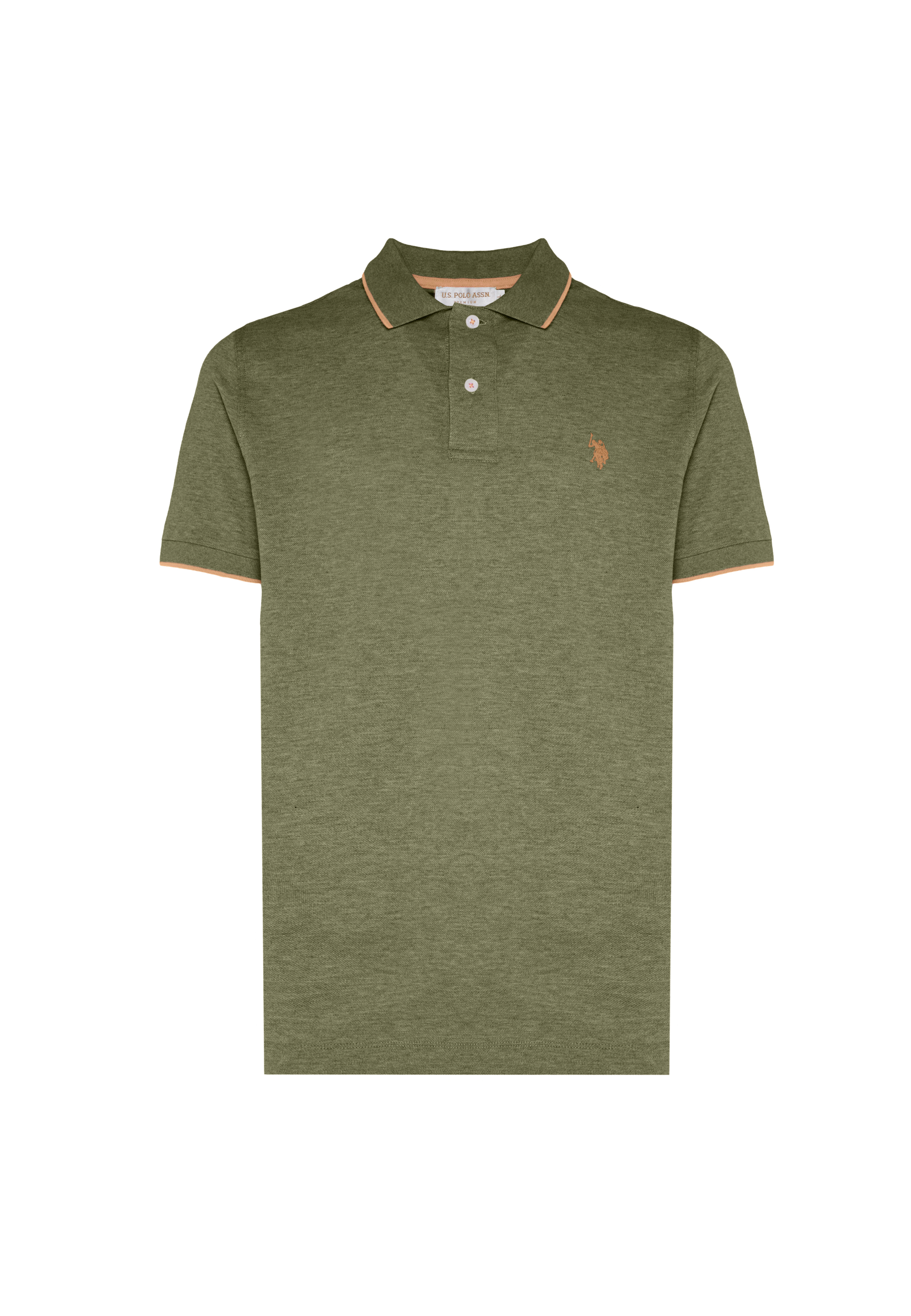 Polo shirt a maniche corte con dettagli a contrasto Premium Quality