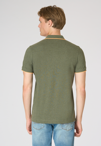 Polo shirt a maniche corte con dettagli a contrasto Premium Quality