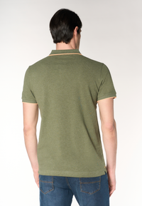 Polo shirt a maniche corte con dettagli a contrasto Premium Quality