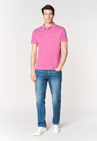 Polo shirt a maniche corte con dettagli a contrasto Premium Quality