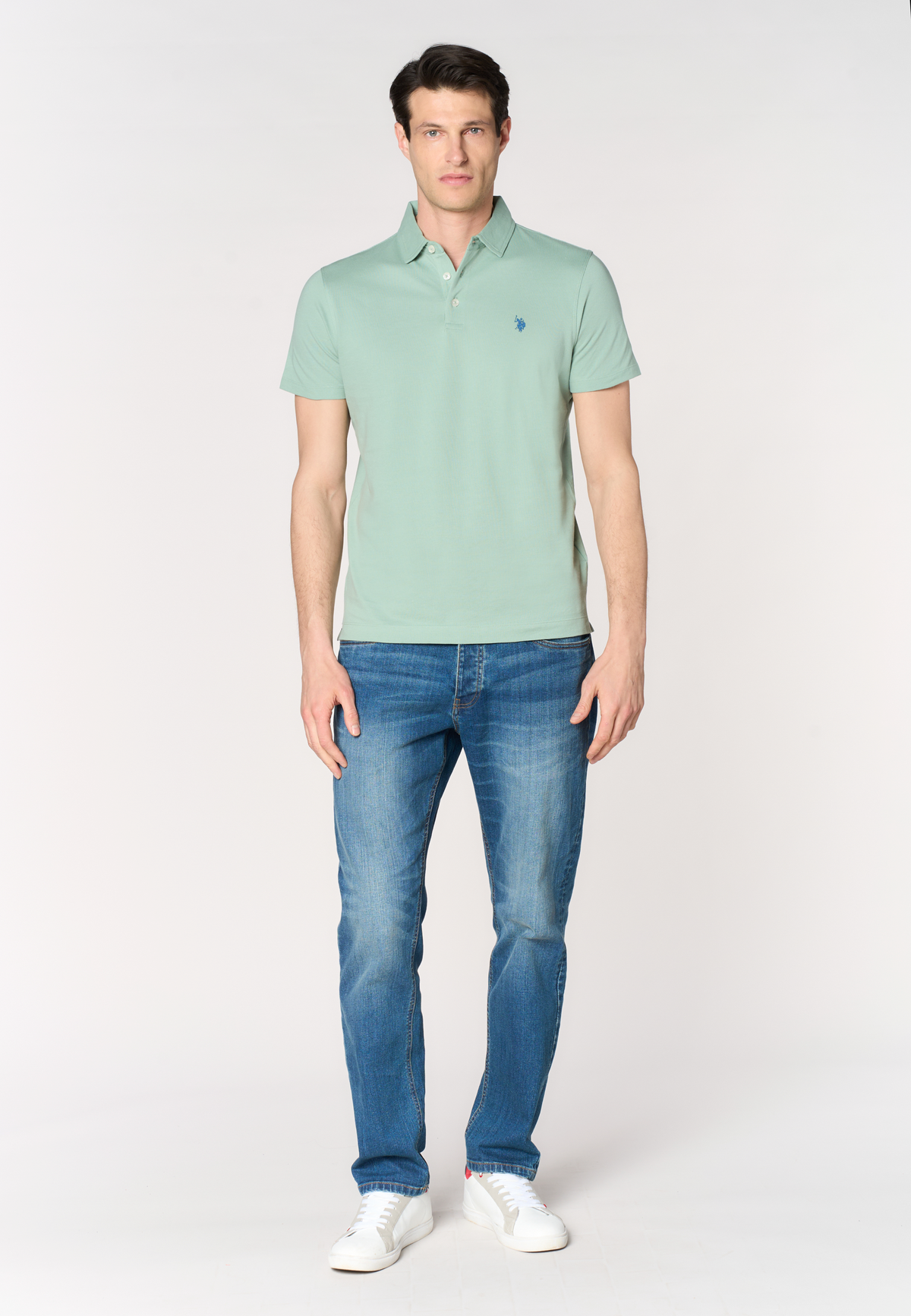 Polo shirt a maniche corte da uomo in cotone supima Premium Quality