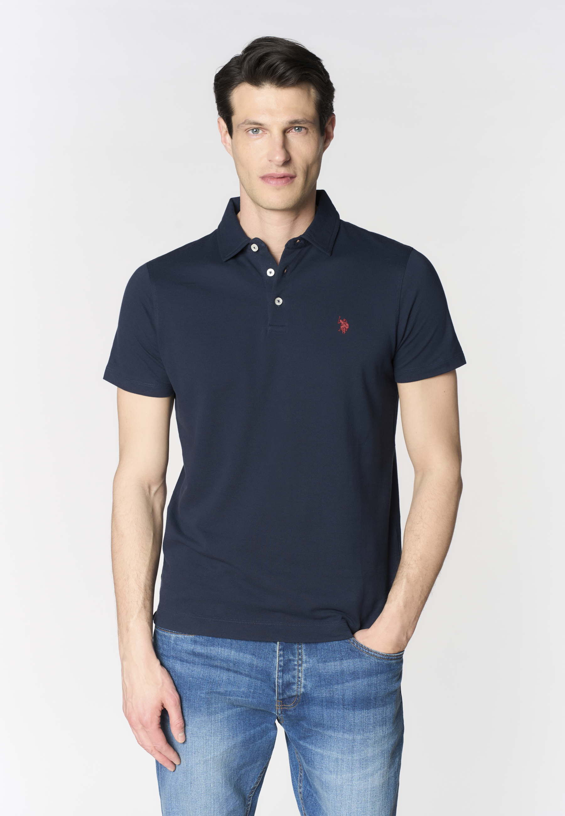 Polo shirt a maniche corte da uomo in cotone supima Premium Quality