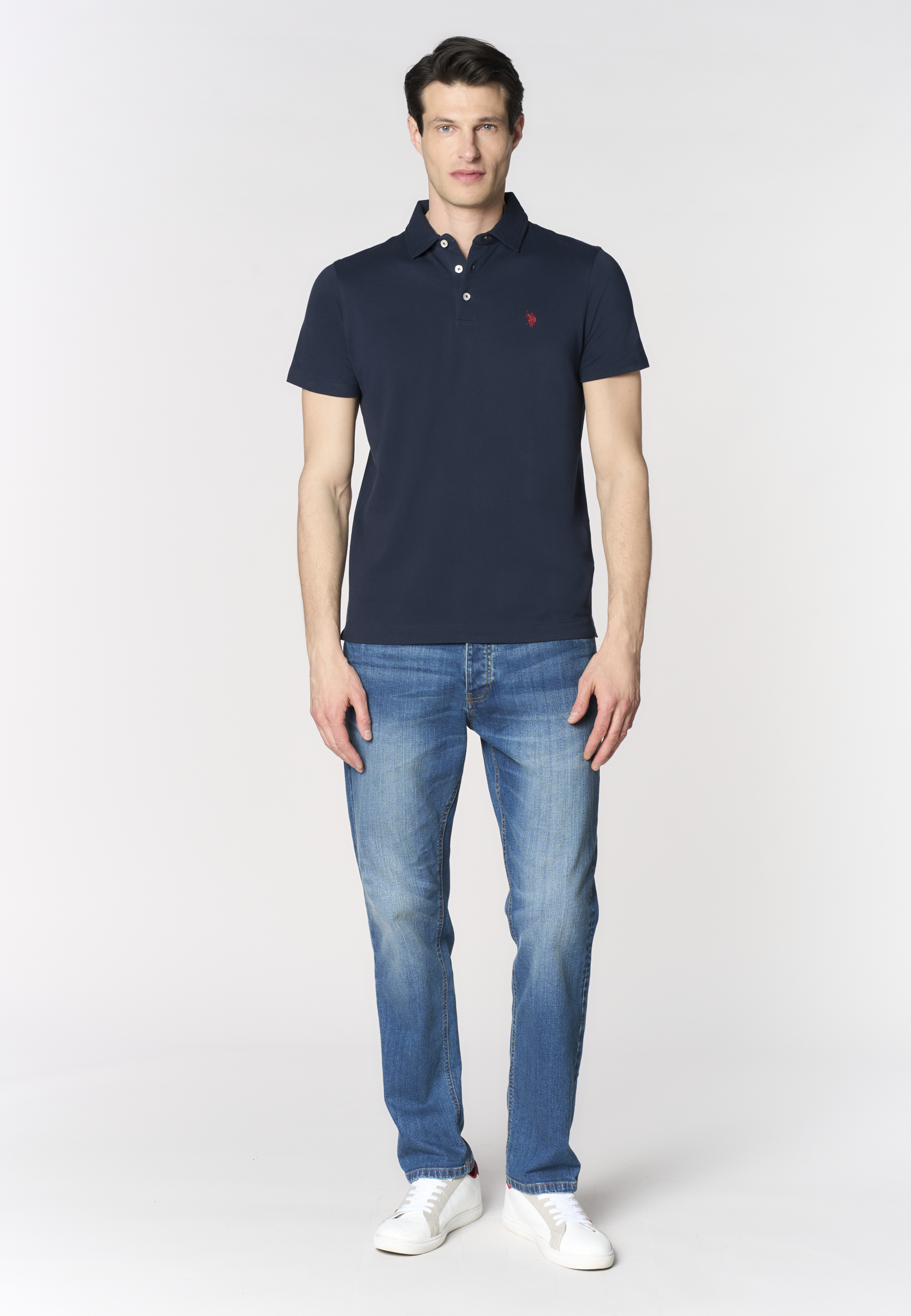 Polo shirt a maniche corte da uomo in cotone supima Premium Quality