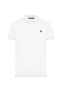 Polo shirt a maniche corte in cotone piquet