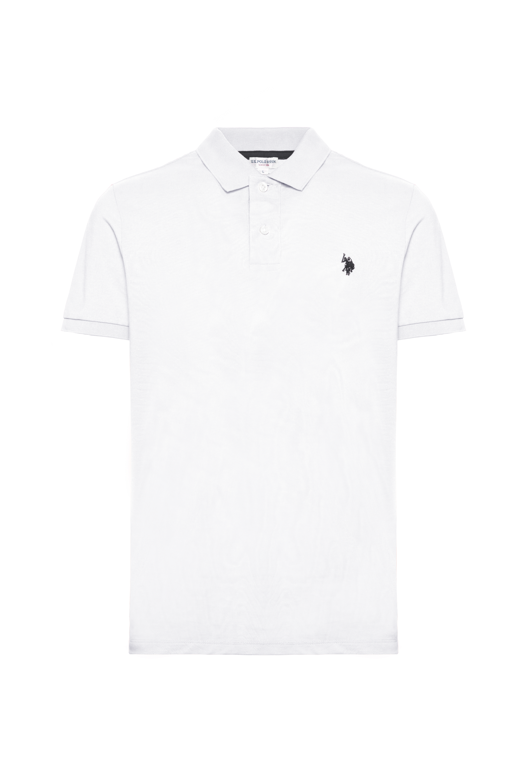 Polo shirt a maniche corte in cotone piquet