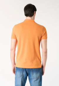 Polo shirt a maniche corte in cotone piquet