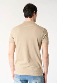 Polo shirt a maniche corte in cotone piquet