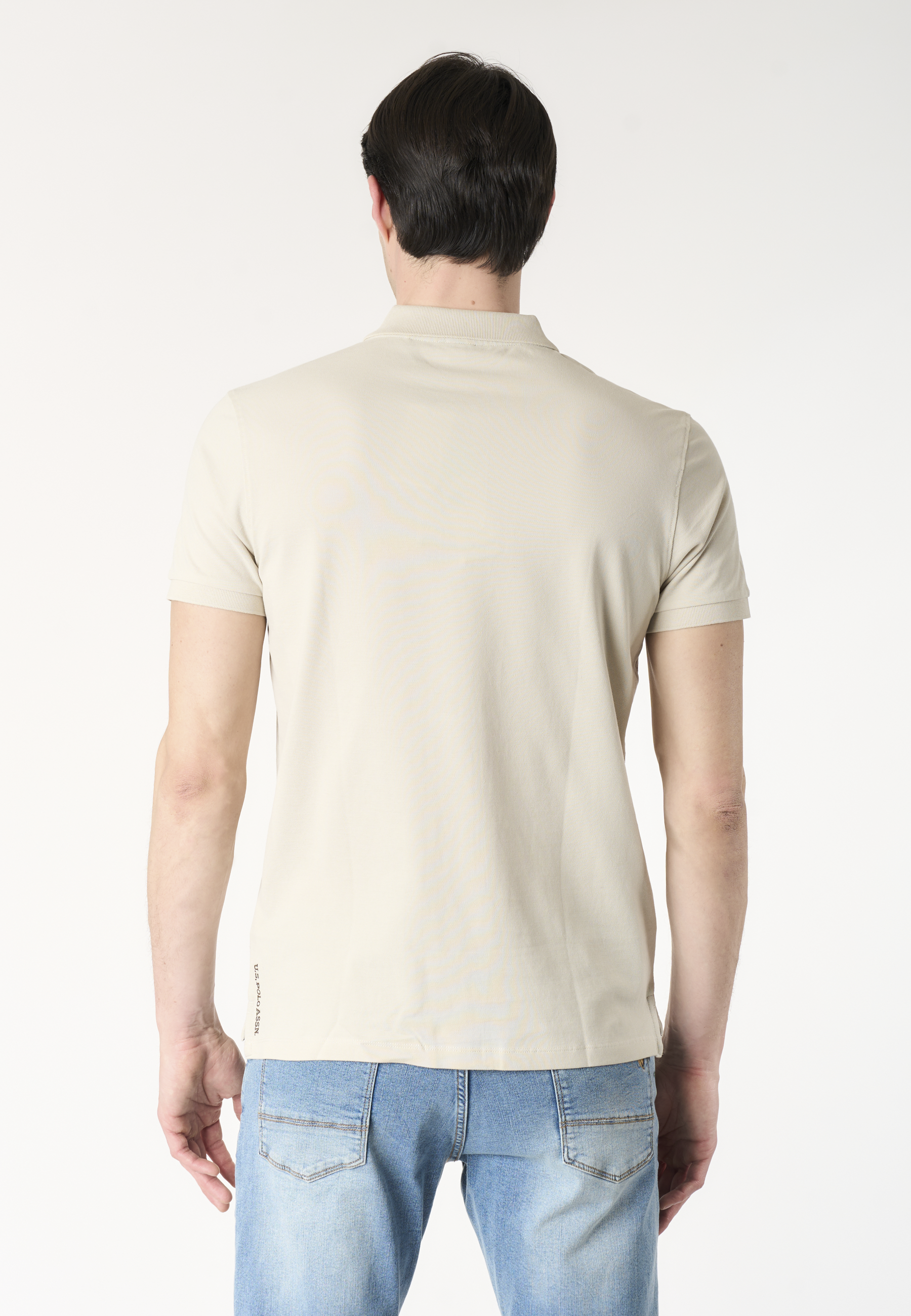 Polo shirt a maniche corte in cotone piquet