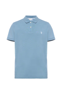 Polo shirt a maniche corte in cotone piquet