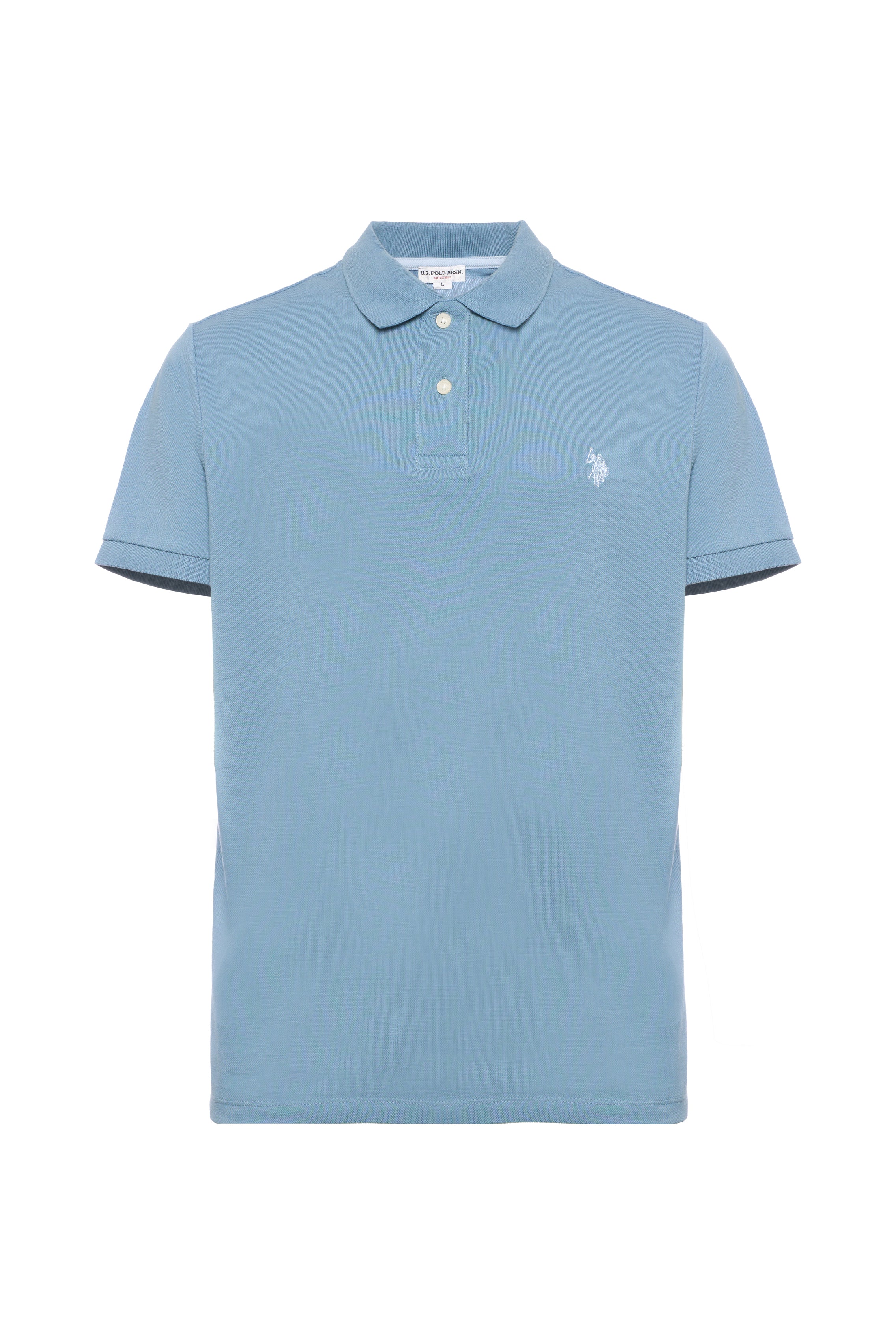 Polo shirt a maniche corte in cotone piquet