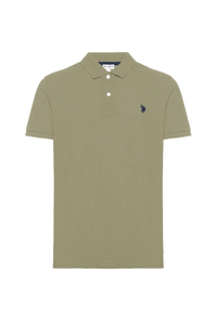 Polo shirt a maniche corte in cotone piquet