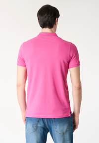 Polo shirt a maniche corte in cotone piquet