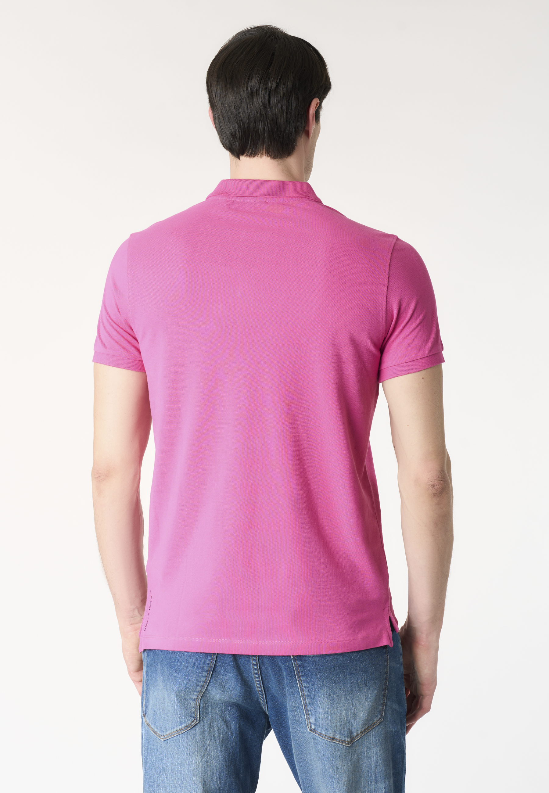 Polo shirt a maniche corte in cotone piquet