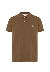 Polo shirt a maniche corte in cotone piquet