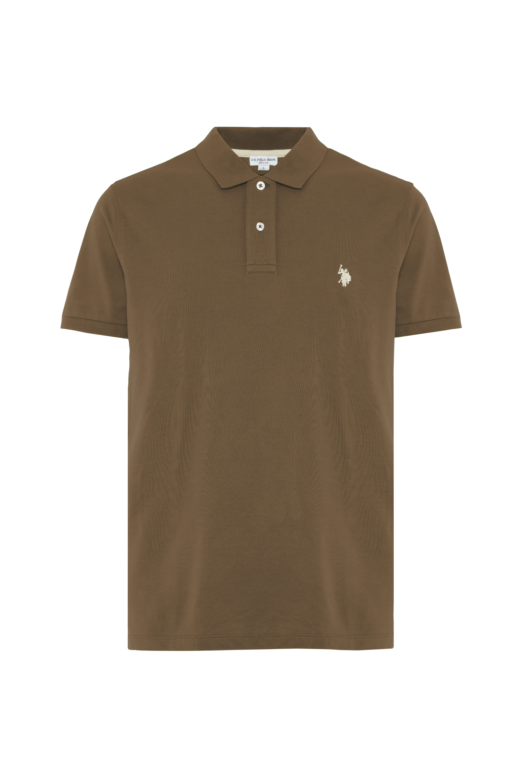 Polo shirt a maniche corte in cotone piquet