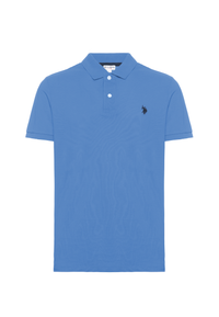 Polo shirt a maniche corte in cotone piquet