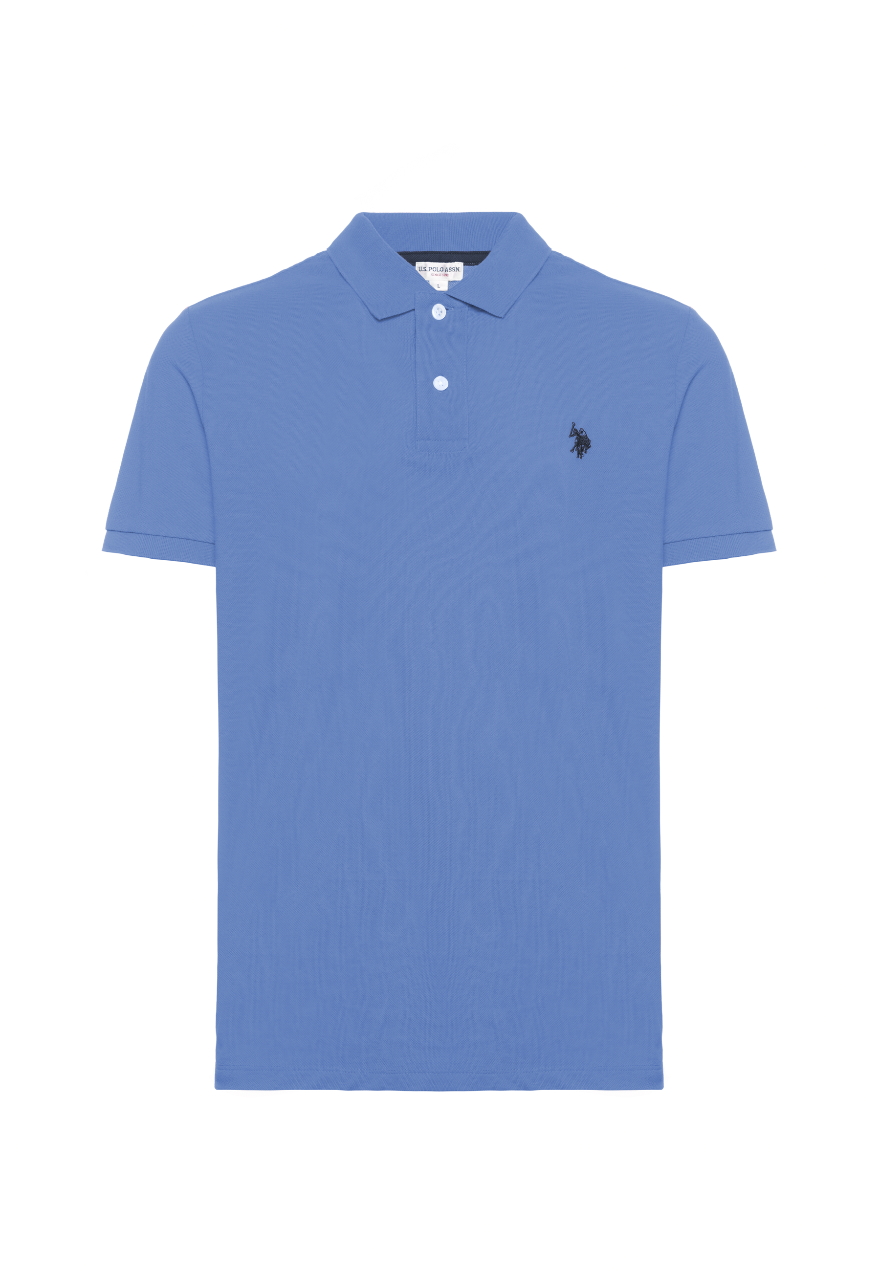 Polo shirt a maniche corte in cotone piquet