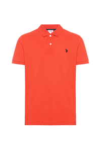 Polo shirt a maniche corte in cotone piquet