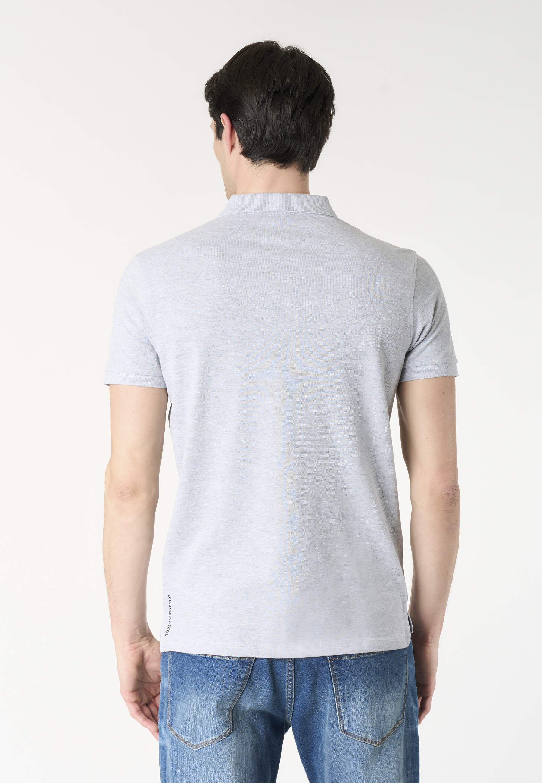 Polo shirt a maniche corte in cotone piquet