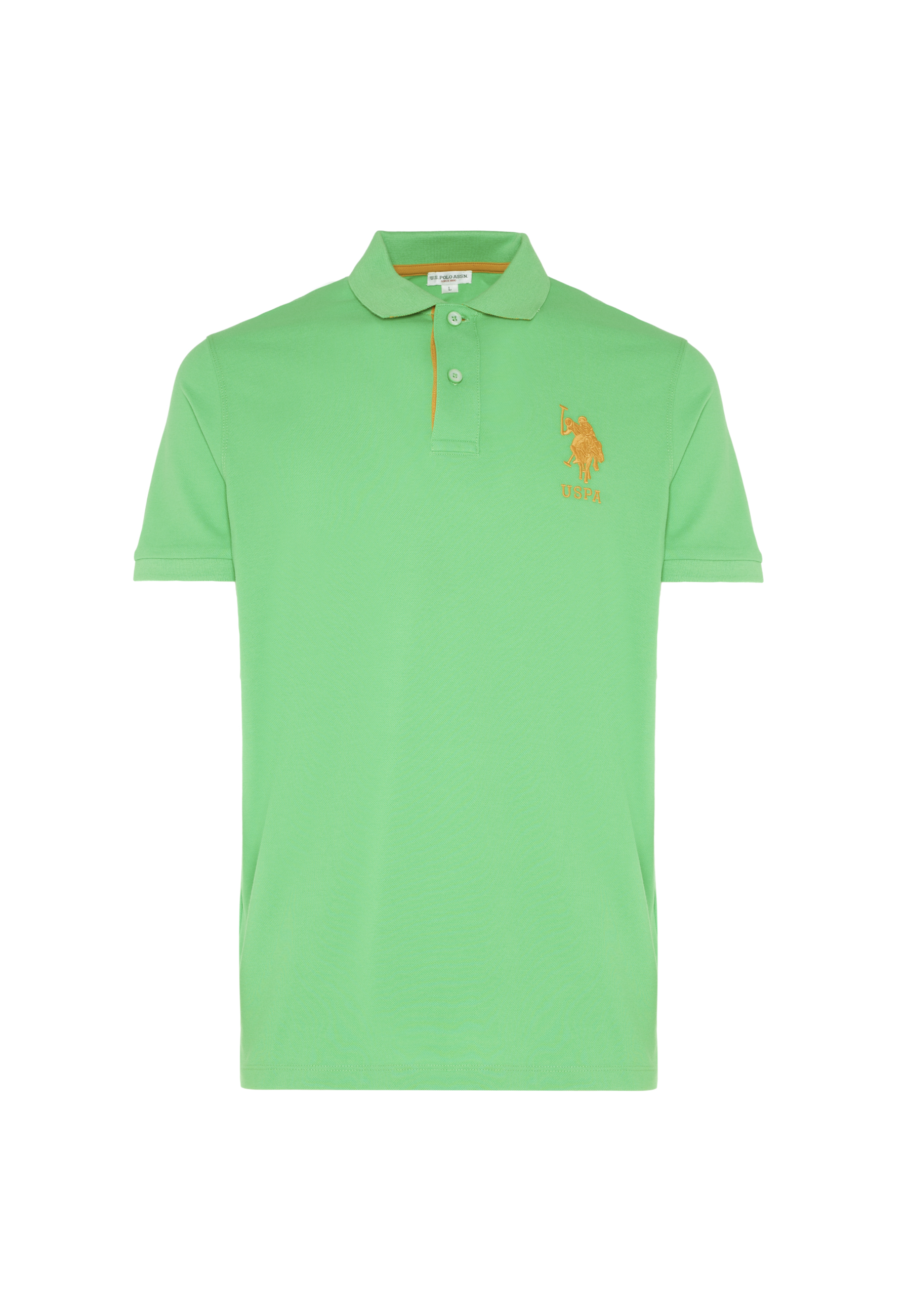 Polo shirt da uomo con logo maxi ricamato e numero