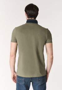 Polo shirt da uomo con logo maxi ricamato e numero