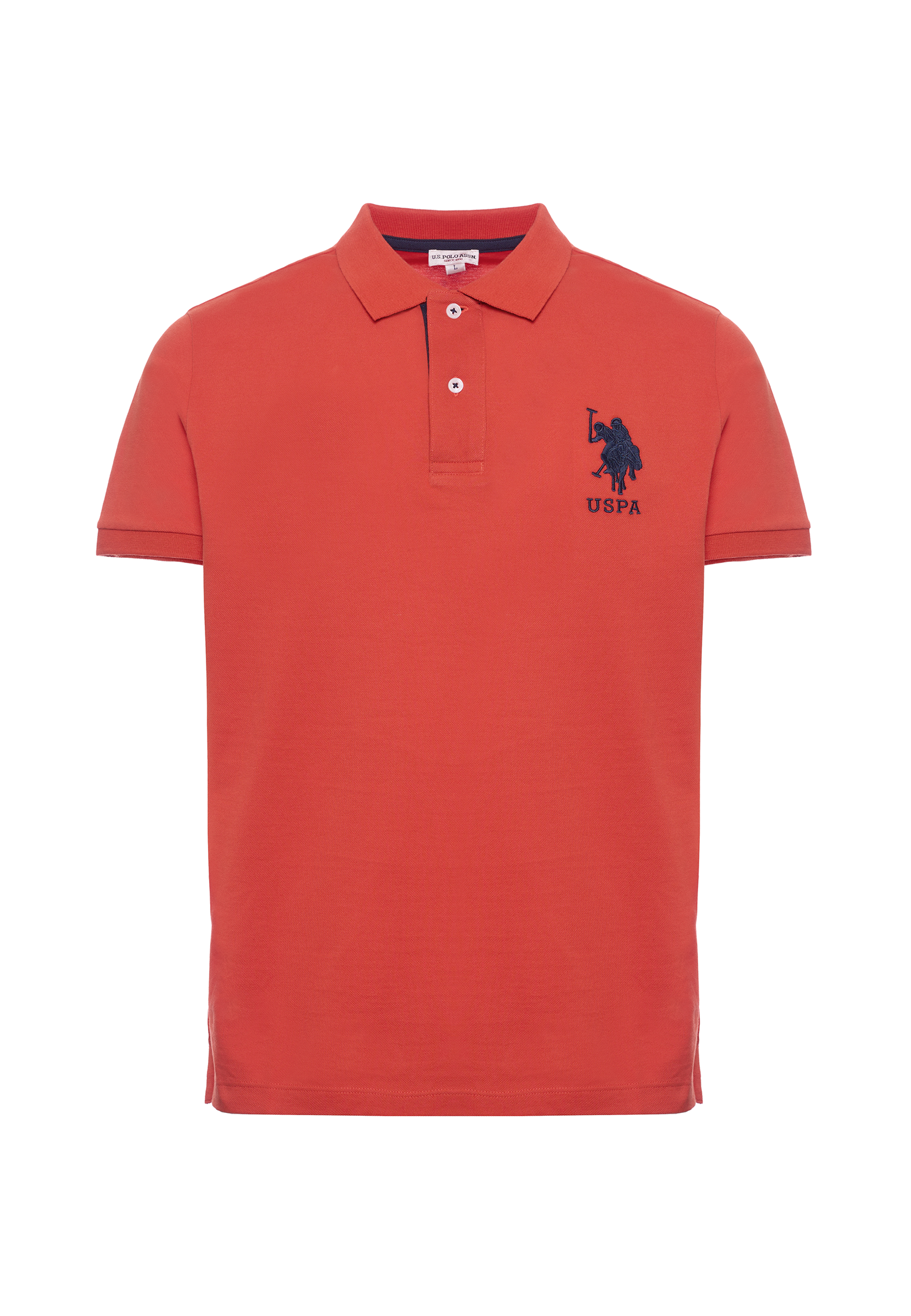 Polo shirt da uomo con logo maxi ricamato e numero