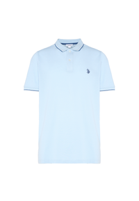 Polo shirt a maniche corte in cotone light piquet