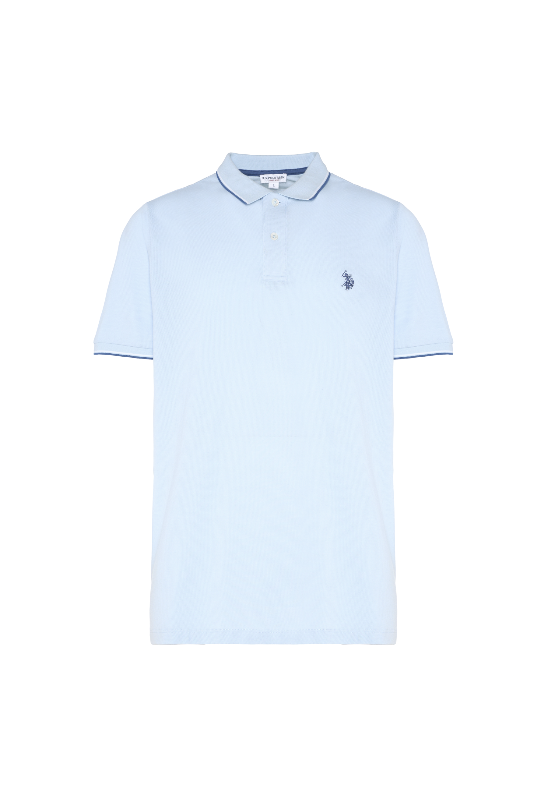 Polo shirt a maniche corte in cotone light piquet