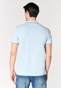 Polo shirt a maniche corte in cotone light piquet