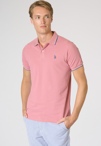Polo shirt a maniche corte in cotone light piquet