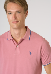 Polo shirt a maniche corte in cotone light piquet