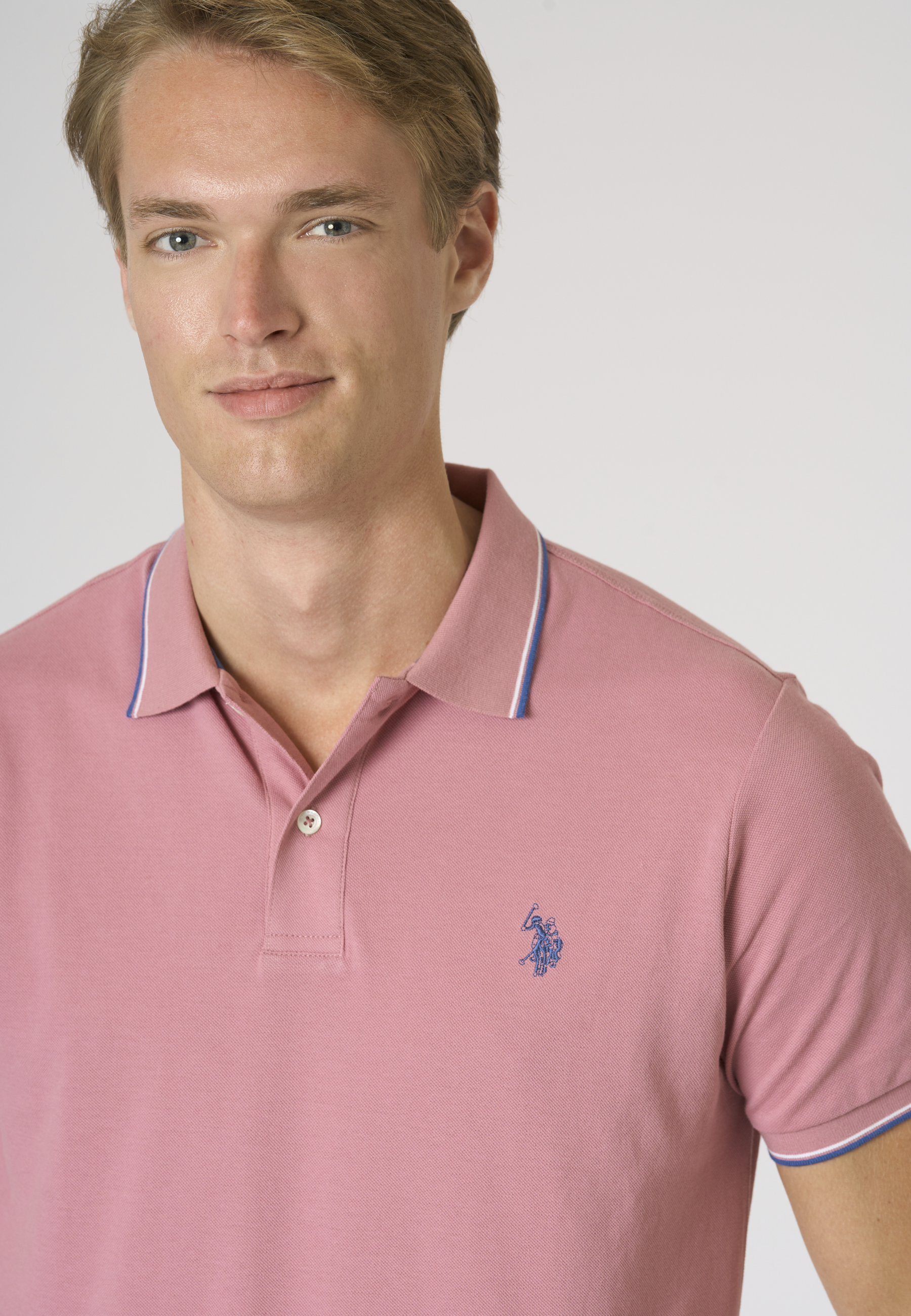 Polo shirt a maniche corte in cotone light piquet