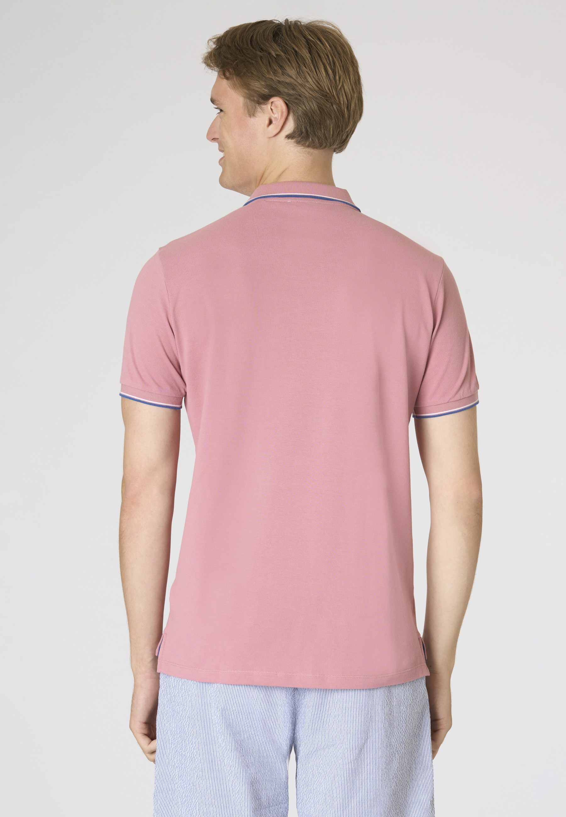 Polo shirt a maniche corte in cotone light piquet