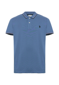 Polo shirt a maniche corte in cotone light piquet