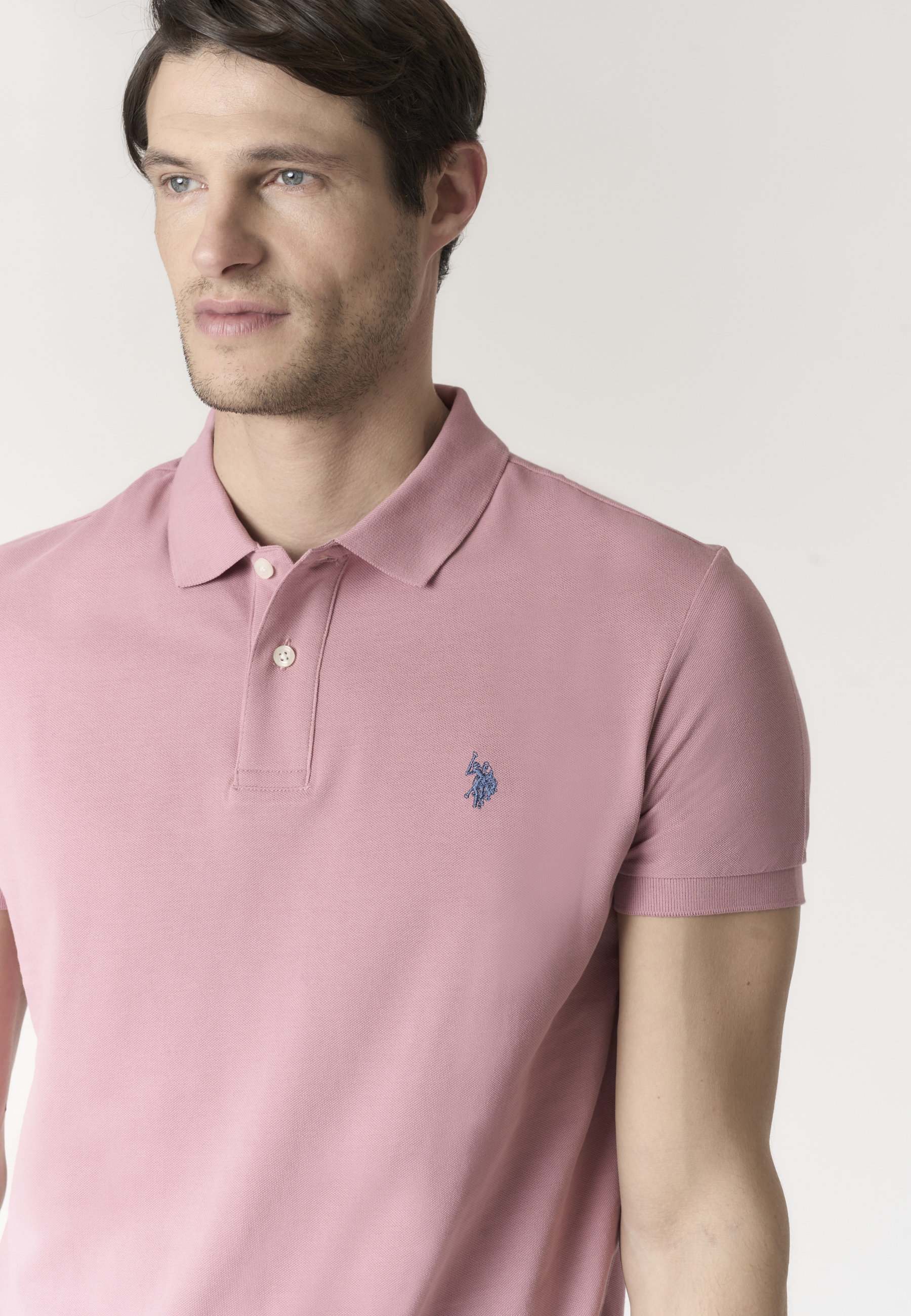 Polo shirt a maniche corte da uomo con logo