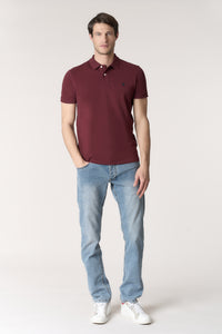 Polo shirt a maniche corte in cotone piquet
