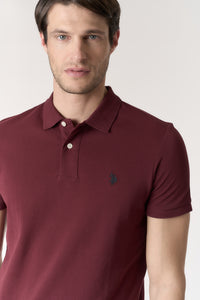 Polo shirt a maniche corte in cotone piquet