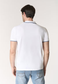 Polo shirt a maniche corte in cotone light piquet