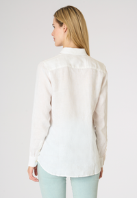 Camicia da donna in misto cotone e lino Premium Quality