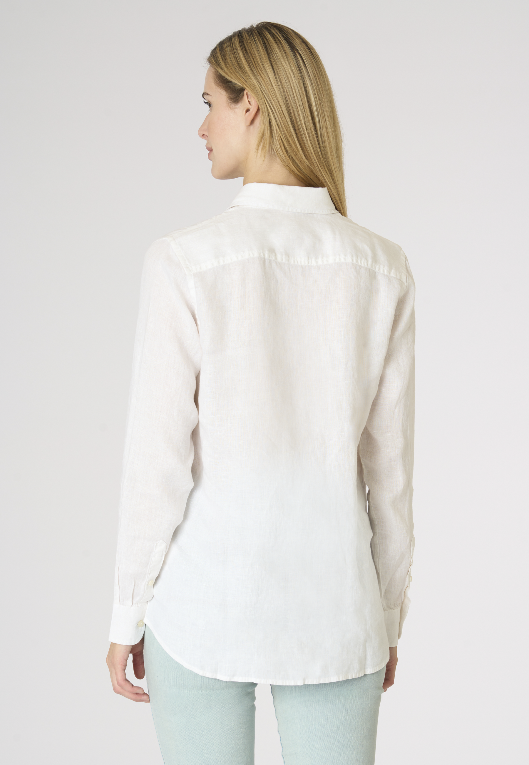 Camicia da donna in misto cotone e lino Premium Quality