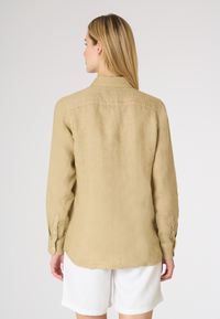 Camicia da donna in misto cotone e lino Premium Quality
