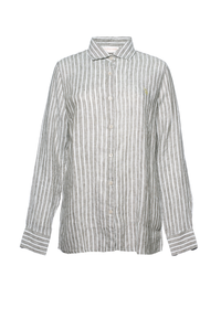 Camicia di lino a righe Premium Quality
