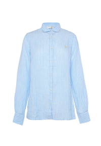 Camicia di lino a righe Premium Quality