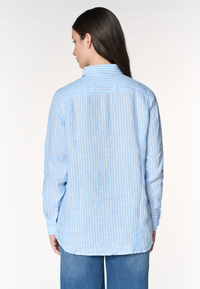 Camicia di lino a righe Premium Quality